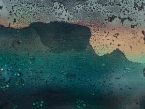 Abstract painting modern art original size 20.5cm x 25.5cm