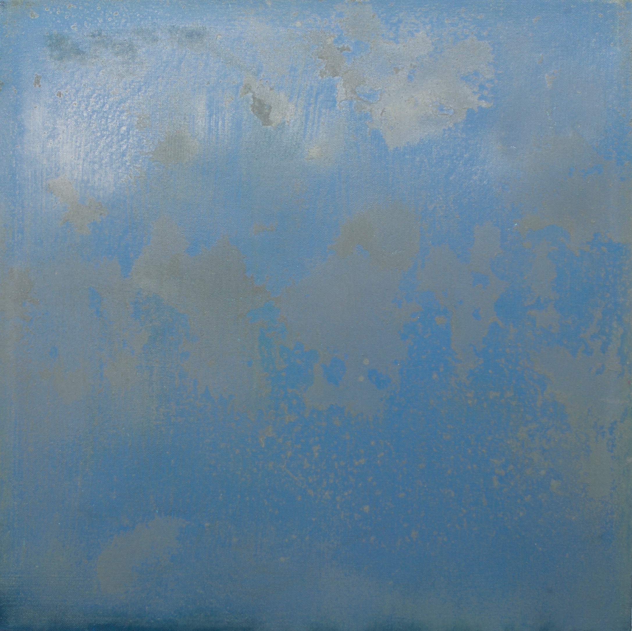 Blue / Grey painting modern art size 51.1cm x 51cm